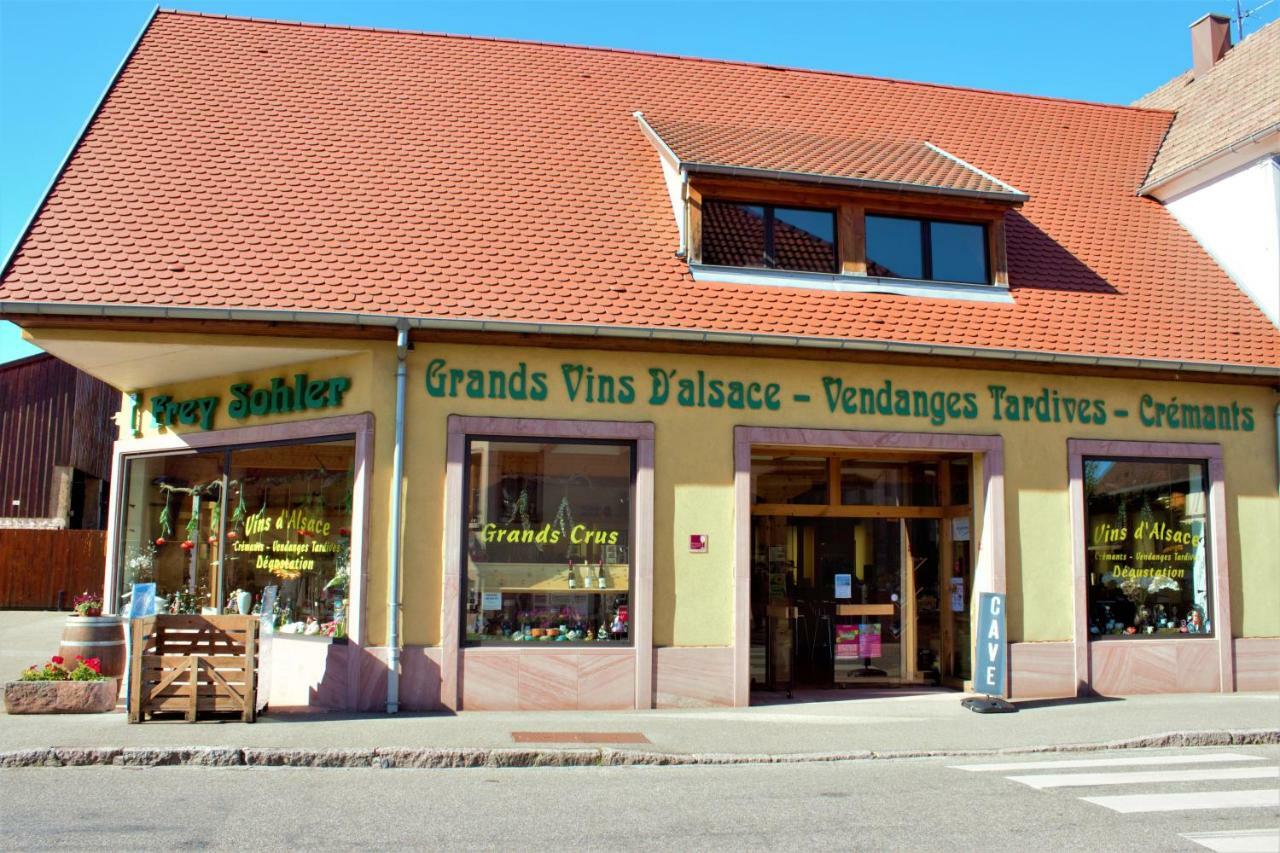 Apartmán La Halte Des Vignes - Route Des Vins D'Alsace Scherwiller Exteriér fotografie